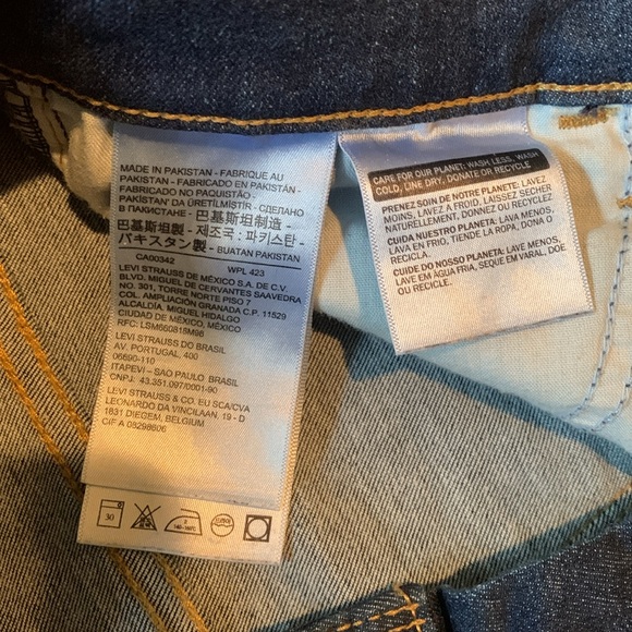 Levi's 710 super skinny denim jeans, women's 29 - Picture 5 of 6